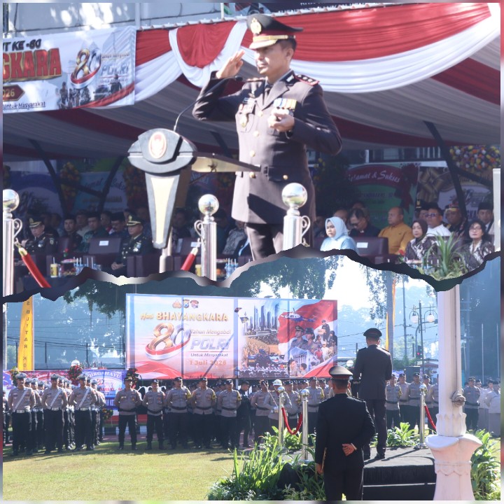 Peringati Hari Bhayangkara ke-80, Polres Blitar Kota Teguhkan Komitmen "Polri untuk Masyarakat"