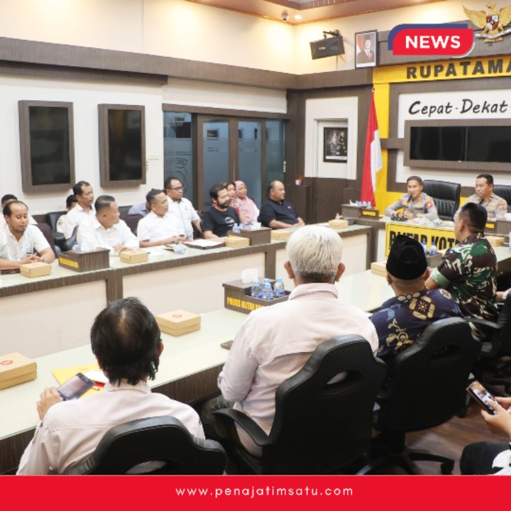 Polres Blitar Kota Buka Ruang Dialog, Polemik Sound Carnaval Dibahas Bersama